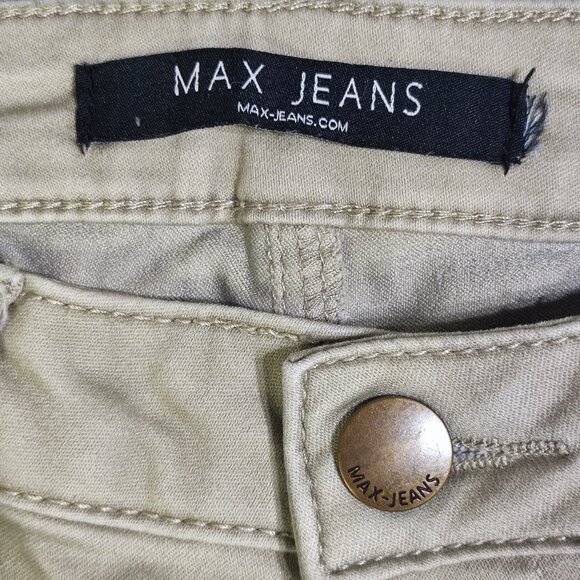 Max Jeans skinny jeans women's size 28 ? sandy grey colour ankle crop - Picture 6 of 14